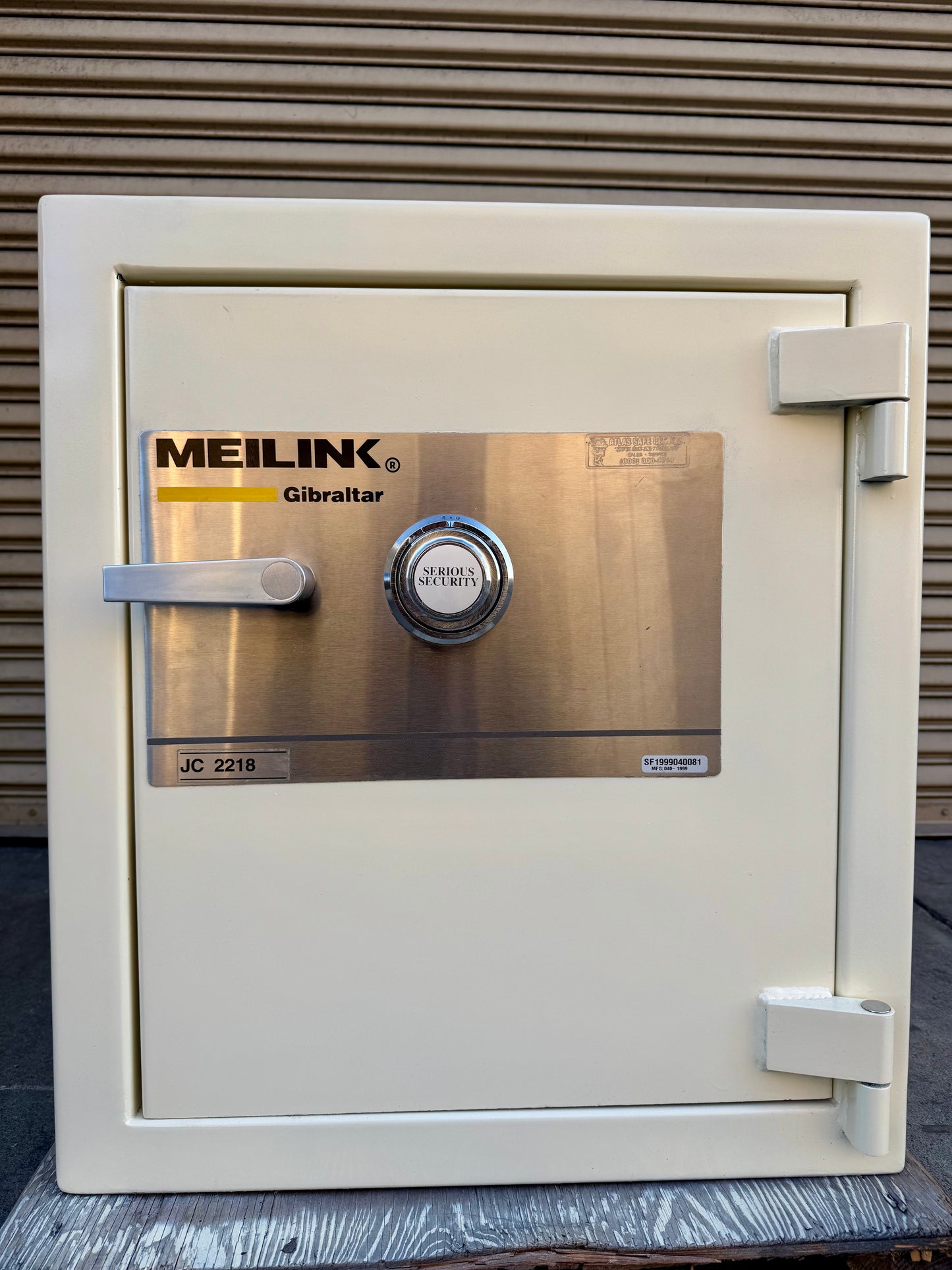 Meilink Gibraltar TL-15 rated - California Safe & Lock